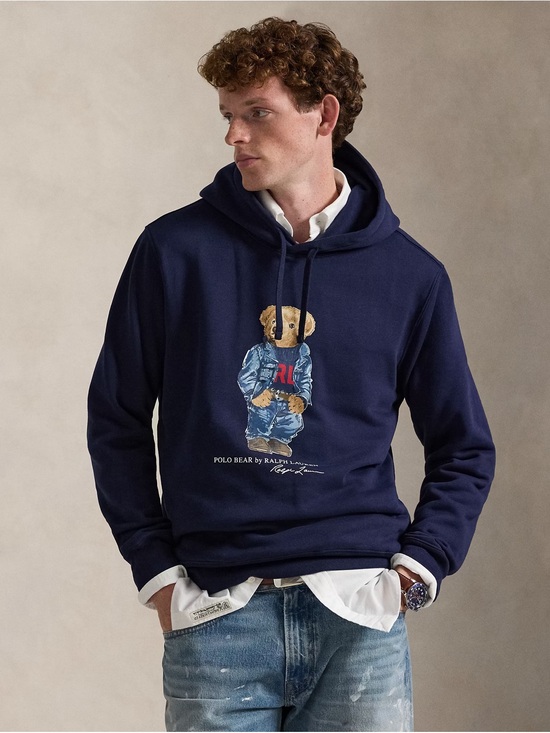 Polo Ralph Lauren Other - Polo Ralph Lauren Polo Bear Fleece Hoodie, Men’s Medium